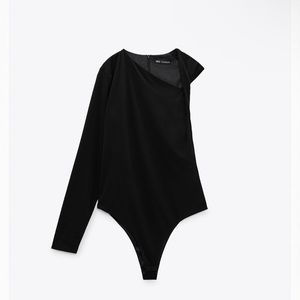 ZARA Asymmetrical Bodysuit